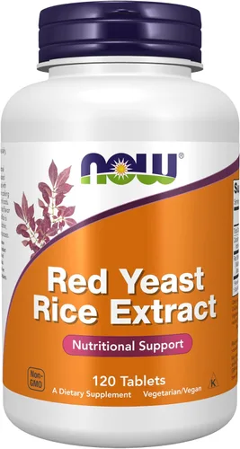 Vista 9 de NOW Suplementos, Arroz de Levadura Roja (Monascus purpureus) 1,200 mg, Apoyo Nutricional, 60 Tabletas