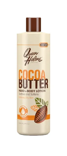 Vista 11 de Queen Helene Loción para manos y cuerpo de manteca de cacao – Fórmula ultra hidratante para una piel suave y radiante, 16 onzas, paquete de 3