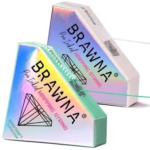 Vista 21 de BRAWNA PMU Supplies - Cuerda de mapeo preentintada para microblading y microsombreado de cejas - Cuerda de microblading premium - Herramienta
