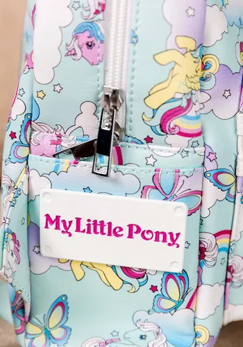 Vista 6 de Fun Costumes Mochila de arcoíris y mariposas My Little Pony Standard