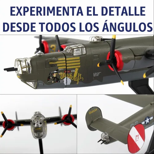 Vista 10 de Daron Worldwide Trading Sello B-24J Liberator Witchcraft Jet