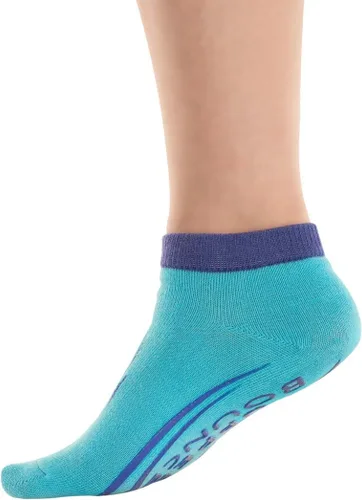 Vista 3 de Upper Bounce Trampoline Ankle Socks, Ballet Barre Non-Slip Fitness Anti-Skid Pilates, Running, Slipper Socks for Kids