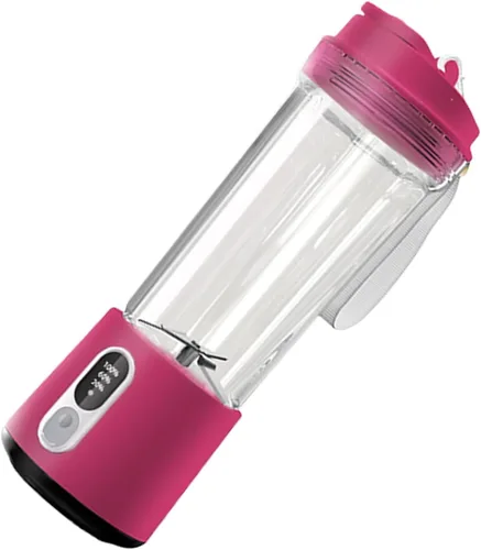 Vista 11 de Portable Blending Machine 300W Blending for Shakes Rechargeable 500ml Juicer Cup for Kitchen Portable Juicer Cup Black