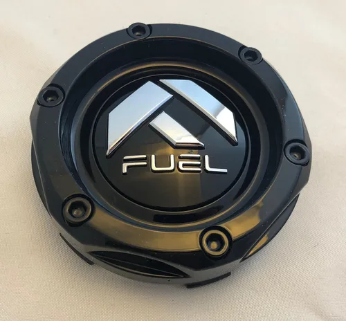 Vista 2 de FUEL offroad Tapa central de rueda negra brillante (cantidad 1) # 1003-46b