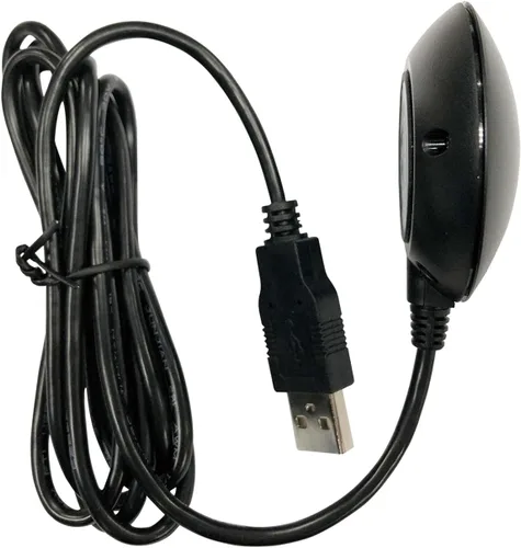 Vista 7 de GlobalSat BU-353N5 Receptor USB GNSS, negro, fabricado en Taiwán
