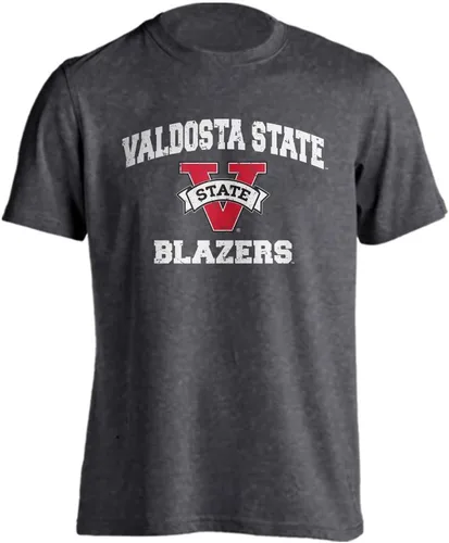 Vista 128 de Sport Your Gear NCAA Camiseta de manga corta retro con licencia oficial de aspecto desgastado para el día del juego, camiseta de espíritu deportivo