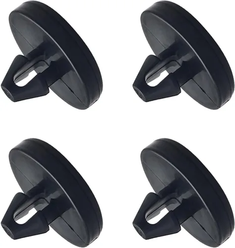 Vista 8 de Ajxn 4 PCS Topes de Interruptor de Freno, Almohadilla de Pedal de Freno Automático Tope de Interruptor de Luz de Freno Almohadilla de Interruptor