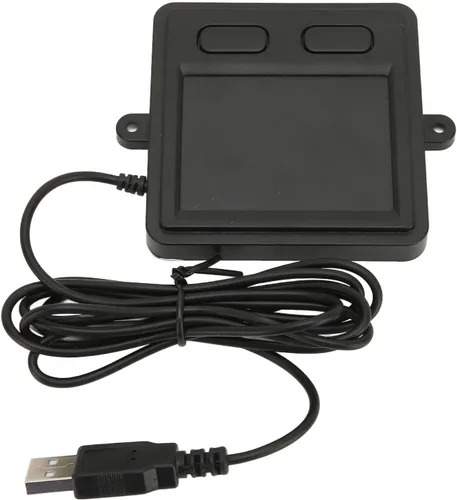 Vista 3 de Panel táctil USB con cable, mouse portátil para computadora de escritorio, computadora portátil, ultra delgado, 2, navegación multitáctil
