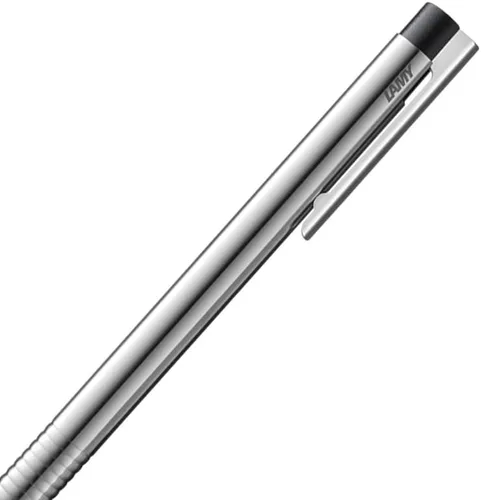 Vista 3 de LAMY Logo Acero Inoxidable Lápiz 0.020 in (L105BK)
