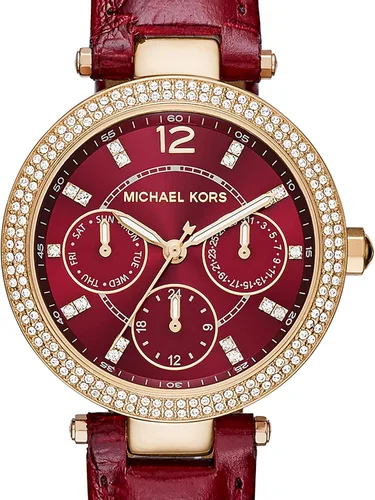 Vista 3 de Michael Kors Mini Parker Reloj multifunción de acero inoxidable