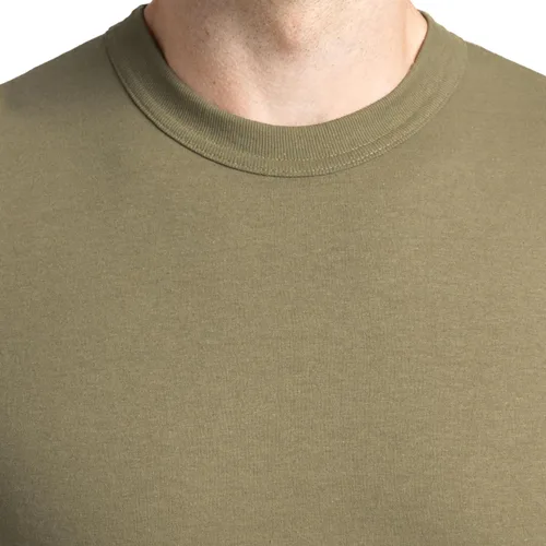Vista 8 de Soffe Paquete de 3 camisetas militares de poliéster y algodón de Estados Unidos para hombre Canela