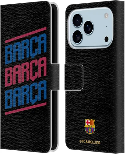 Vista 52 de Head Case Designs Funda de piel con licencia oficial del FC Barcelona con logotipo y patrón de Forca Barca, compatible con Apple iPhone 11