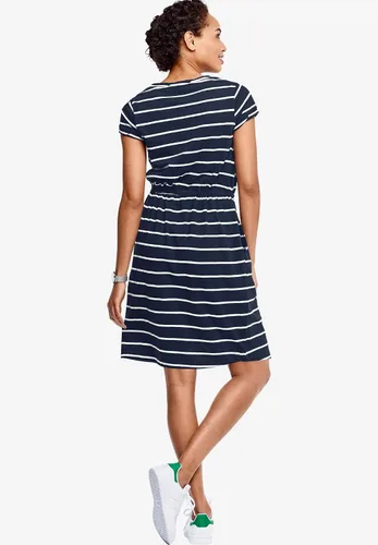 Vista 3 de Ellos Vestido de punto con cordón de talla grande para mujer