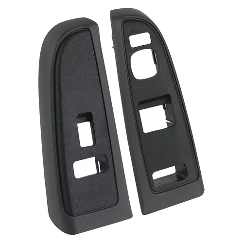 Vista 6 de Cubierta de bisel para interruptor de ventana compatible con Chevy Chevrolet Avalanche Silverado Suburban Tahoe, GMC Sierra Yukon, Cadillac Escalade