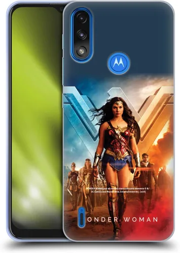 Vista 8 de Head Case Designs Officially Licensed Wonder Woman Movie Bracelets of Submission Posters Soft Gel Case Compatible with Moto E7 Power/Moto E7i Power