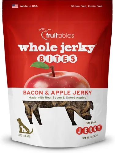 Vista 11 de Fruitables Golosinas para perros – Bocadillos enteros – Bisonte a la parrilla y golosinas para perros – Golosinas saludables para perros – 5 onzas