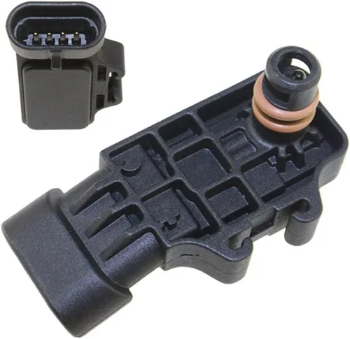 Vista 2 de Interruptor del sensor de presión MAP Manifold Sensor de presión absoluta 12232201 28086011 5S12144 Compatible con GM Compatible con Mitsubishi