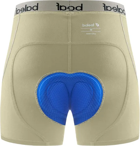 Vista 2 de BALEAF Pantalones cortos de ciclismo acolchados en 3D para hombre