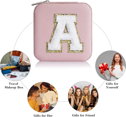 Vista 7 de Regalos de agradecimiento a profesores para mujeres, joyero de viaje para mujeres, regalos de profesores, regalos de viaje para profesores, caja