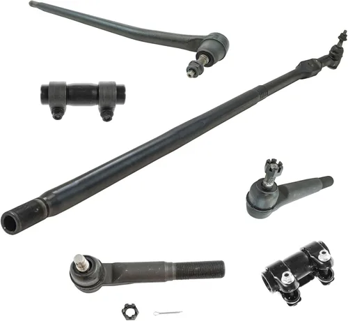 Vista 205 de TRQ Kit de dirección delantera con barra de acoplamiento de fuelle de piñón y cremallera compatible con Toyota Echo 2000-2005