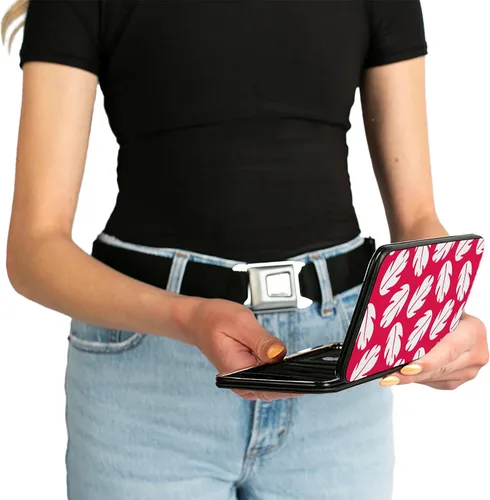 Vista 5 de Buckle-Down Billetera con bisagra para mujer-Lilo & Stitch, 7" x 4", Lilo & Stitch, Buckle-down Billetera con bisagra - Lilo & Stitch