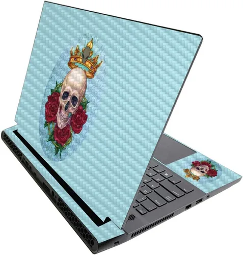 Vista 642 de MightySkins - Skin brillante con purpurina para Alienware M17 R3 (2020) y M17 R4 (2021) - Diversión de los años 90 Acabado duradero con purpurina