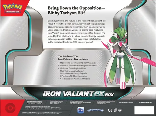 Vista 4 de Pokemon TCG Iron Valiant ex Box