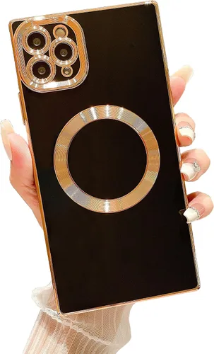 Vista 95 de Owncase Funda Magnética para iPhone 11, (Compatible con MagSafe) (Protección Completa de Lente de Cámara) (Esquinas Reforzadas) Funda Parachoques
