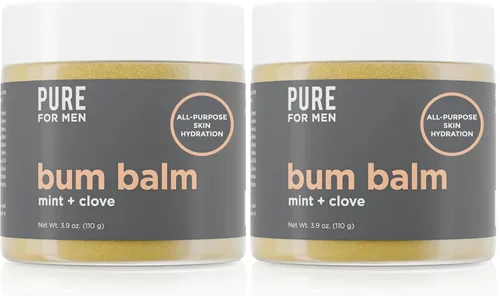 Vista 8 de Pure for Men Bálsamo Bum, hidratación de la piel y desodorizante 3.9oz