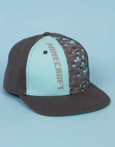 Vista 3 de Minecraft Gorra de béisbol con diseño de diamante, para niños, adolescentes y niños