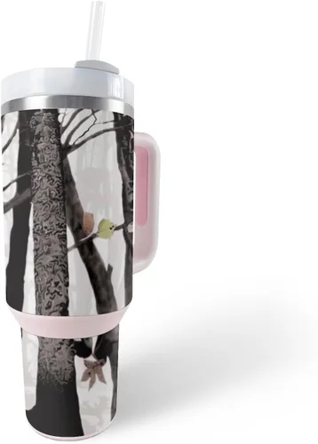 Vista 28 de MightySkins Skin - Vaso de vinilo compatible con Stanley The Quencher H2.0 FlowState de 40 onzas, diversión de los años 90, protectora, duradera