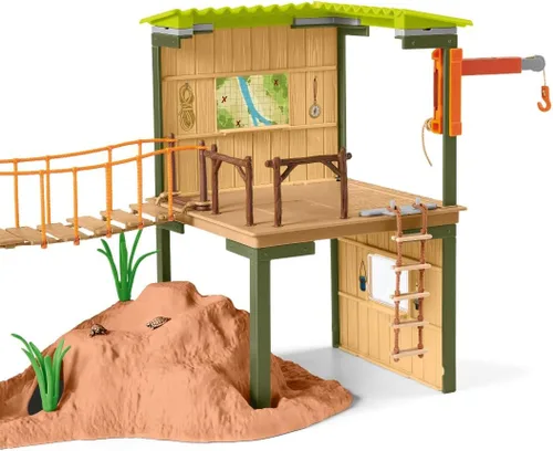 Vista 6 de Schleich Wild Life Ranger Adventure Station, multicolor