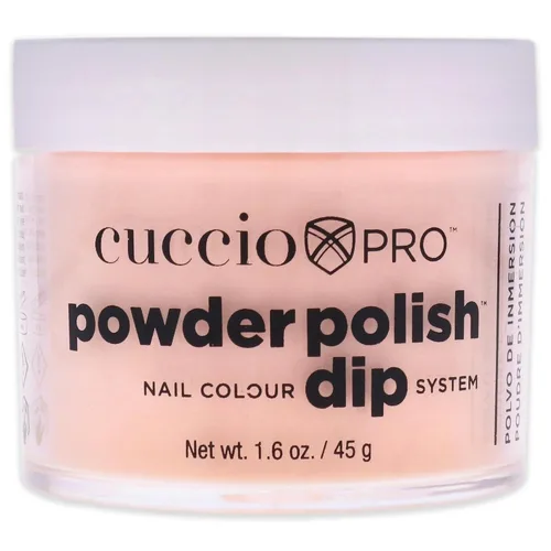 Vista 6 de Cuccio Esmalte de uñas en polvo de color, laca para manicura y pedicura, polvo altamente pigmentado que está finamente molido, acabado fuerte