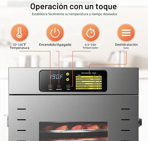 Vista 4 de Commercial - Máquina deshidratadora rotativa de 16 bandejas