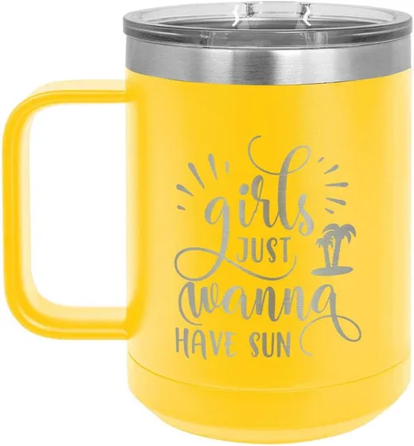 Vista 12 de Taza de café con tapa superior deslizante, con aislamiento para viaje, ideal para regalo de cumpleaños o Navidad de mujeres o hombres
