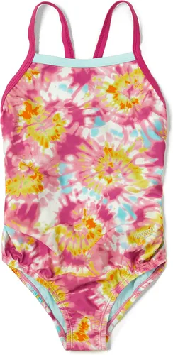 Vista 39 de Speedo Traje de baño de una pieza para niña con tiras finas Azul (Blue Print)