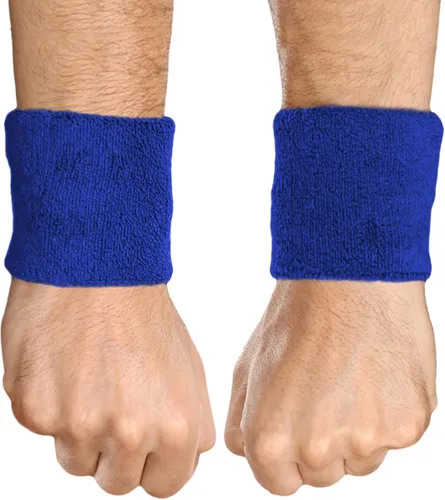 Vista 10 de Diademas Deportivas de Absorción de Sudor - Bandas para Muñecas, Absorción de Sudor para Hombres y Mujeres