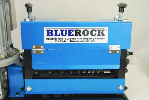 Vista 4 de BLUEROCK Herramientas modelo MWS-808PMO máquina peladora de cables de cobre de la máquina