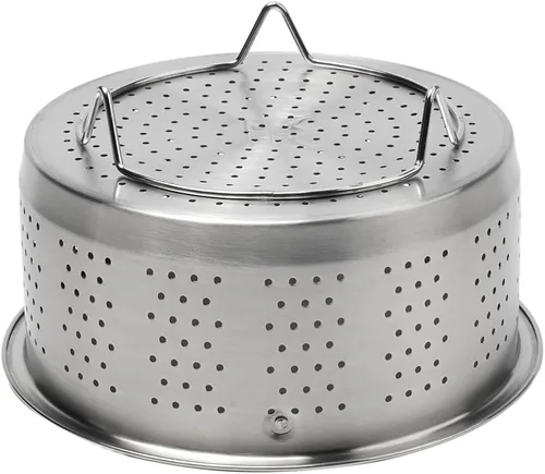 Vista 9 de Stainless Steel Steamer Basket for Vegetables, Eggs, and Dumplings
