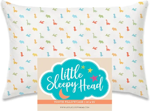 Vista 36 de Funda de almohada para jóvenes Little Sleepy Head - 100% funda de almohada de algodón y hipoalergénica - Funda de almohada envolvente de ajuste