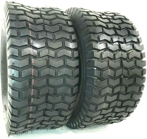 Vista 6 de Dos neumáticos de tractor de césped de 16 x 6.50-8 sin cámara de césped 16 650 8 neumáticos para cortacésped sin cámara, neumáticos ecológicos