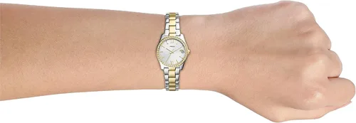 Vista 3 de Fossil Scarlette - Reloj de cuarzo de acero inoxidable para mujer