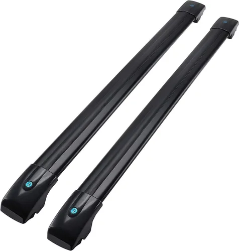 Vista 2 de 2 barras transversales con cerradura para Nissan X-Trail Rogue 2014-2021