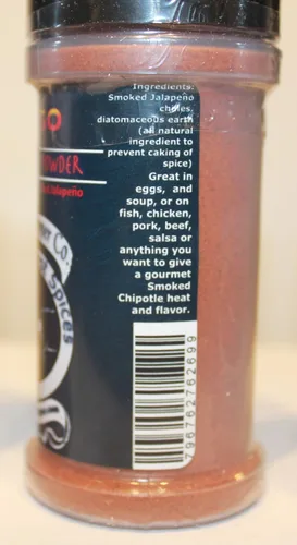 Vista 7 de Set de regalo de especias en polvo de chile jalapeño chipotle ancho Aji Amarillo