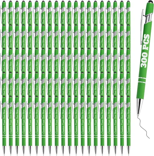 Vista 96 de Bolígrafos personalizados a granel 10 con nombre, grabados con punta de lápiz, bolígrafos de bola personalizados de escritura suave, regalos