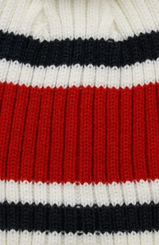 Vista 2 de Tommy Hilfiger Conjunto de accesorios de gorro y guantes acanalados para niñas