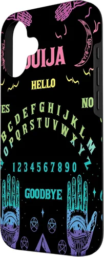 Vista 2 de iPhone 16 Scary Horror Halloween Ouija Board Goth Cell Phone Case Gift Case
