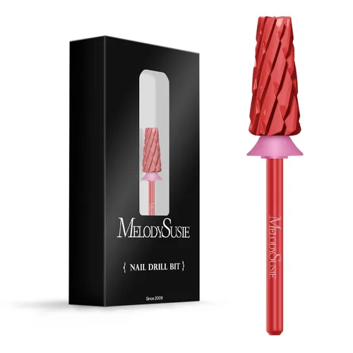 Vista 42 de MelodySusie Super Cut Edition Brocas para Uñas 5 en 1, Brocas Multifunción de Carburo de Tungsteno de 3/32'', Adecuadas para Manicura Pedicura