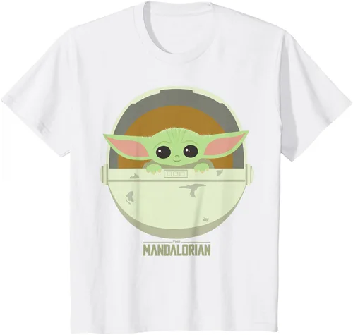 Vista 20 de Star Wars The Mandalorian The Child Bassinet - Camiseta con retrato Negro