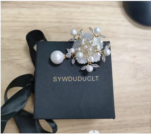 Vista 6 de SYWDUDUCLT Fashion Elegant Brooches for Women Brooch, Suitable For Party And Daily Wear On Many Occasions